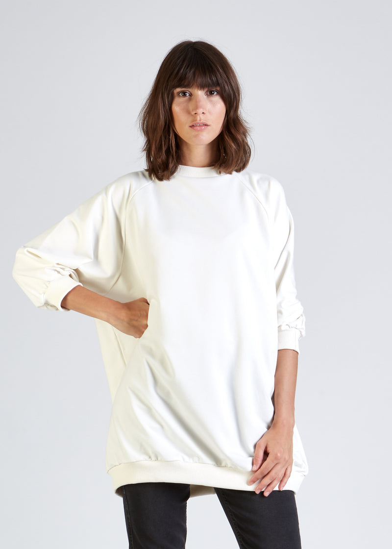 Givn Berlin Sweatshirt DARCY aus Bio-Baumwolle Sweater White