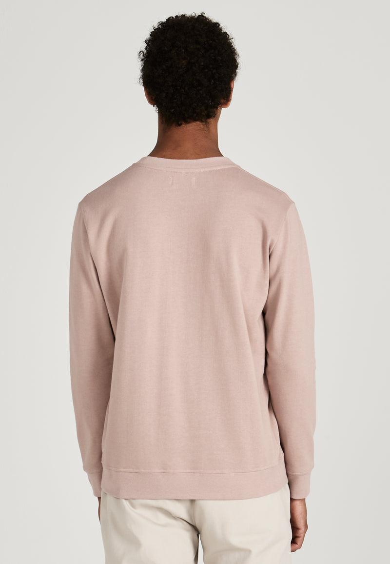 Givn Berlin Sweatshirt GORDON aus Bio-Baumwolle Sweater Muddy Pink