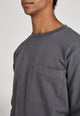 Givn Berlin Sweatshirt GORDON aus Bio-Baumwolle Sweater Shadow Grey