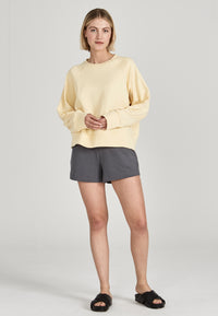 Givn Berlin Sweatshirt HEDI aus Bio-Baumwolle Sweater Butter