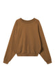 Givn Berlin Sweatshirt ISABEL aus Bio-Baumwolle Sweater Rubber Brown
