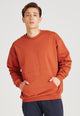 Sweatshirt KILIAN aus Bio-Baumwolle - Copper
