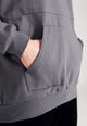 Sweatshirt KILIAN aus Bio-Baumwolle - Shadow Grey