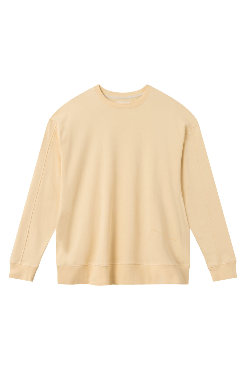 Givn Berlin Sweatshirt LOUIS aus Bio-Baumwolle Sweater Butter