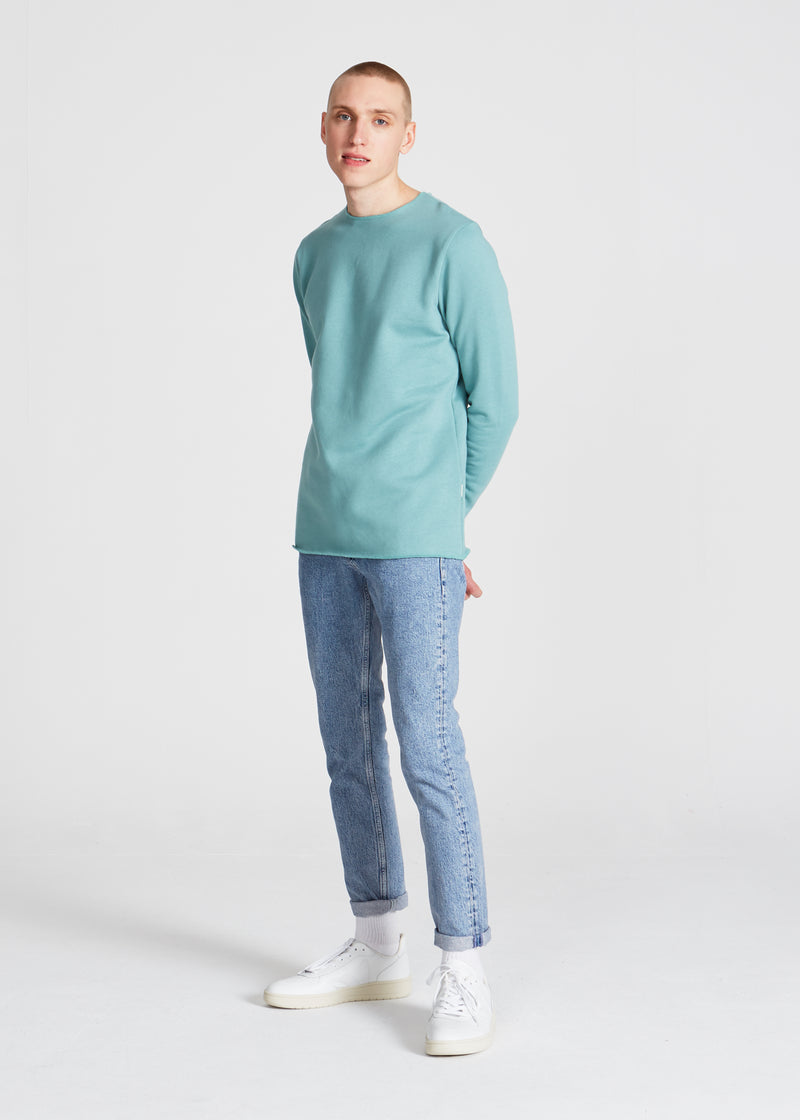 Sweatshirt MANU organic cotton - Mint