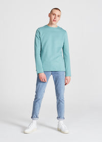 Sweatshirt MANU aus Bio-Baumwolle - Mint