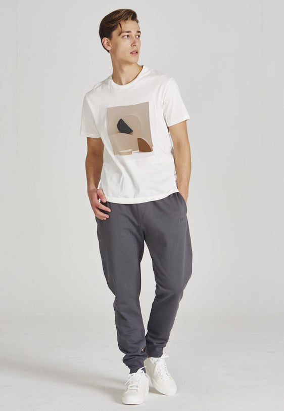 T-Shirt COLBY (Objects) aus Bio-Baumwolle - White
