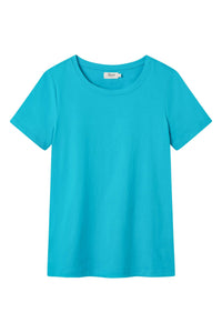 T-Shirt LENA aus Bio-Baumwolle - Scuba Blue