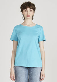 T-Shirt LENA aus Bio-Baumwolle - Scuba Blue