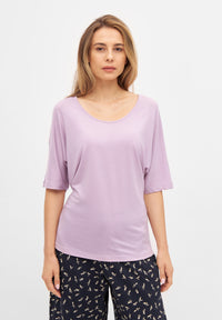 Givn Berlin T-Shirt ALICE aus TENCEL™ Lyocell T-Shirt Misty Lavender (Tencel)