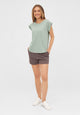 Givn Berlin T-Shirt CAPRI aus Bio-Baumwolle T-Shirt Sage