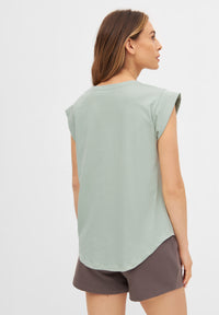 Givn Berlin T-Shirt CAPRI aus Bio-Baumwolle T-Shirt Sage