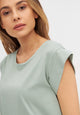 Givn Berlin T-Shirt CAPRI aus Bio-Baumwolle T-Shirt Sage
