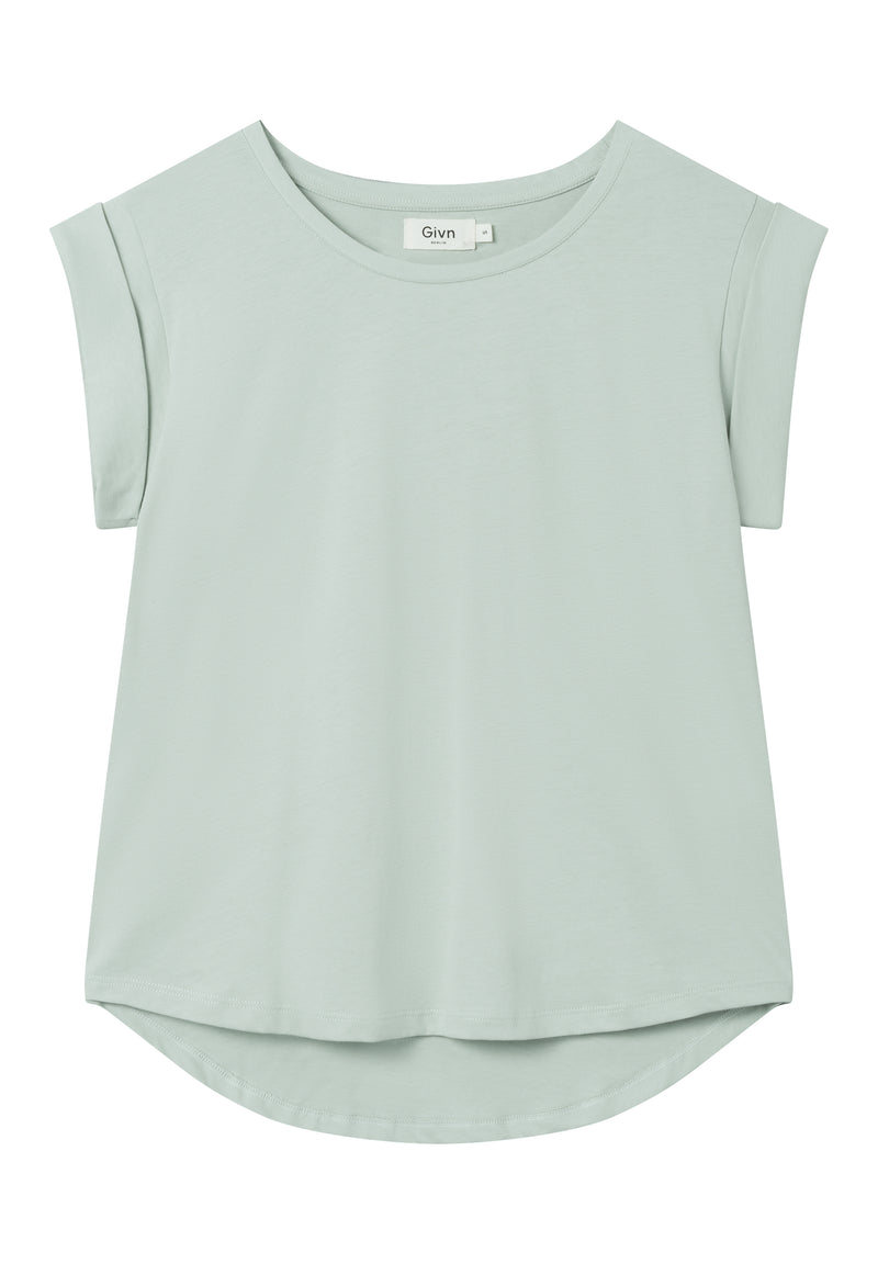 Givn Berlin T-Shirt CAPRI aus Bio-Baumwolle T-Shirt Sage