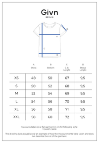 Givn Berlin T-Shirt CAPRI aus Bio-Baumwolle T-Shirt Sage