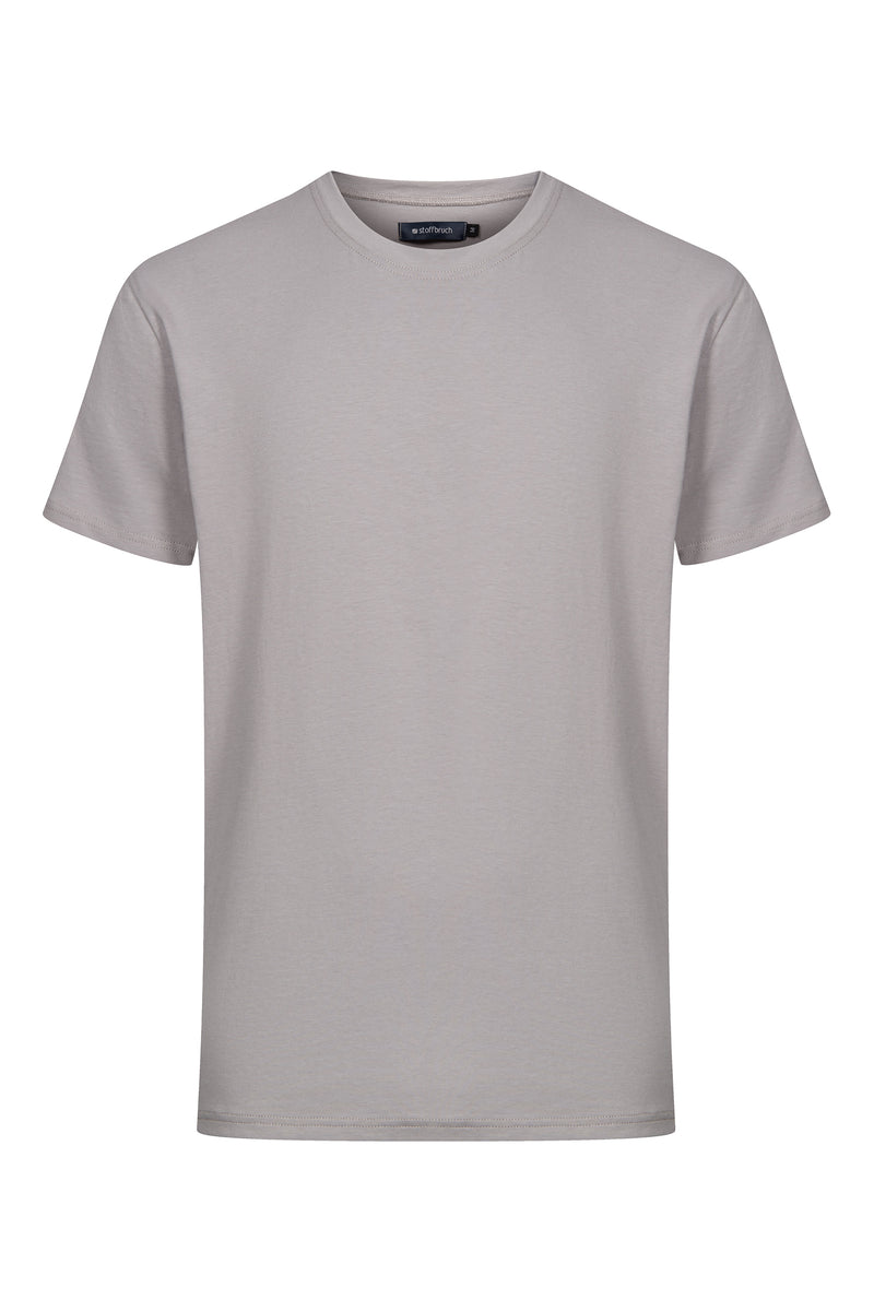 Givn Berlin T-Shirt COLBY aus Baumwolle T-Shirt Granite Grey