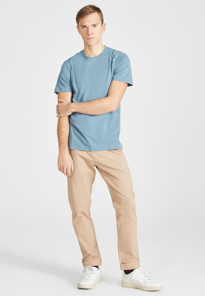 Givn Berlin T-Shirt COLBY  aus Bio-Baumwolle T-Shirt Arctic Blue