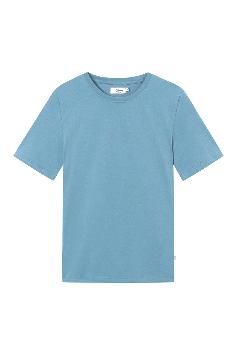 Givn Berlin T-Shirt COLBY  aus Bio-Baumwolle T-Shirt Arctic Blue