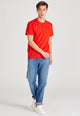 Givn Berlin T-Shirt COLBY (iv) aus Bio-Baumwolle T-Shirt Lava Red