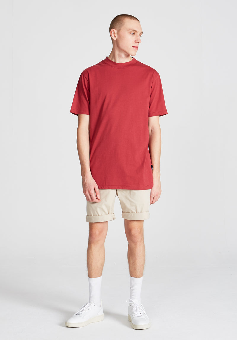 T-Shirt HARRY aus Bio-Baumwolle - Brick Red