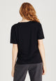 Givn Berlin T-Shirt JANE aus TENCEL™ Lyocell T-Shirt Black (Tencel)