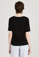Givn Berlin T-Shirt JANE aus TENCEL™ Lyocell T-Shirt Black (Tencel)