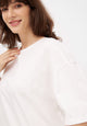 Givn Berlin T-Shirt JOLINA aus Bio-Baumwolle T-Shirt White