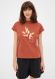 Givn Berlin T-Shirt LAILA (Coral) aus Bio-Baumwolle T-Shirt Terracotta
