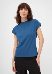 Givn Berlin T-Shirt LAILA aus Bio-Baumwolle T-Shirt Ocean Blue