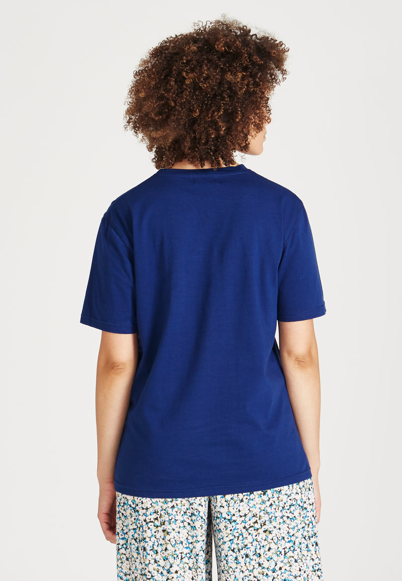 Givn Berlin T-Shirt MIRA aus Bio-Baumwolle T-Shirt Navy Blue