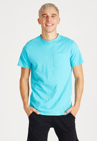 Givn Berlin T-Shirt NATE aus Bio-Baumwolle T-Shirt Scuba Blue