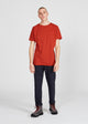 T-Shirt NEW FOUNDLAND aus Bio-Baumwolle - Red Clay