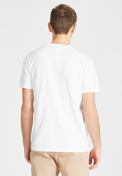 COLBY (Dune) organic cotton t-shirt - White | Herren | Givn