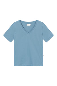 Givn Berlin T-Shirt IRIS aus Bio-Baumwolle T-Shirt Arctic Blue