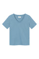 Givn Berlin T-Shirt IRIS aus Bio-Baumwolle T-Shirt Arctic Blue