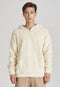 Teddyfell-Hoodie KENNETH aus Bio-Baumwolle - Off White