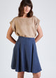 Givn Berlin Tellerrock ABBY aus TENCEL™ Lyocell Skirt Light Blue (Tencel)