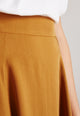 Givn Berlin Tellerrock ABBY aus TENCEL™ Lyocell Skirt Rubber Brown (Tencel)