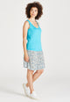 Givn Berlin Top VICTORIA aus TENCEL™ Lyocell Top Scuba Blue (Tencel)