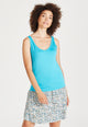 Givn Berlin Top VICTORIA aus TENCEL™ Lyocell Top Scuba Blue (Tencel)