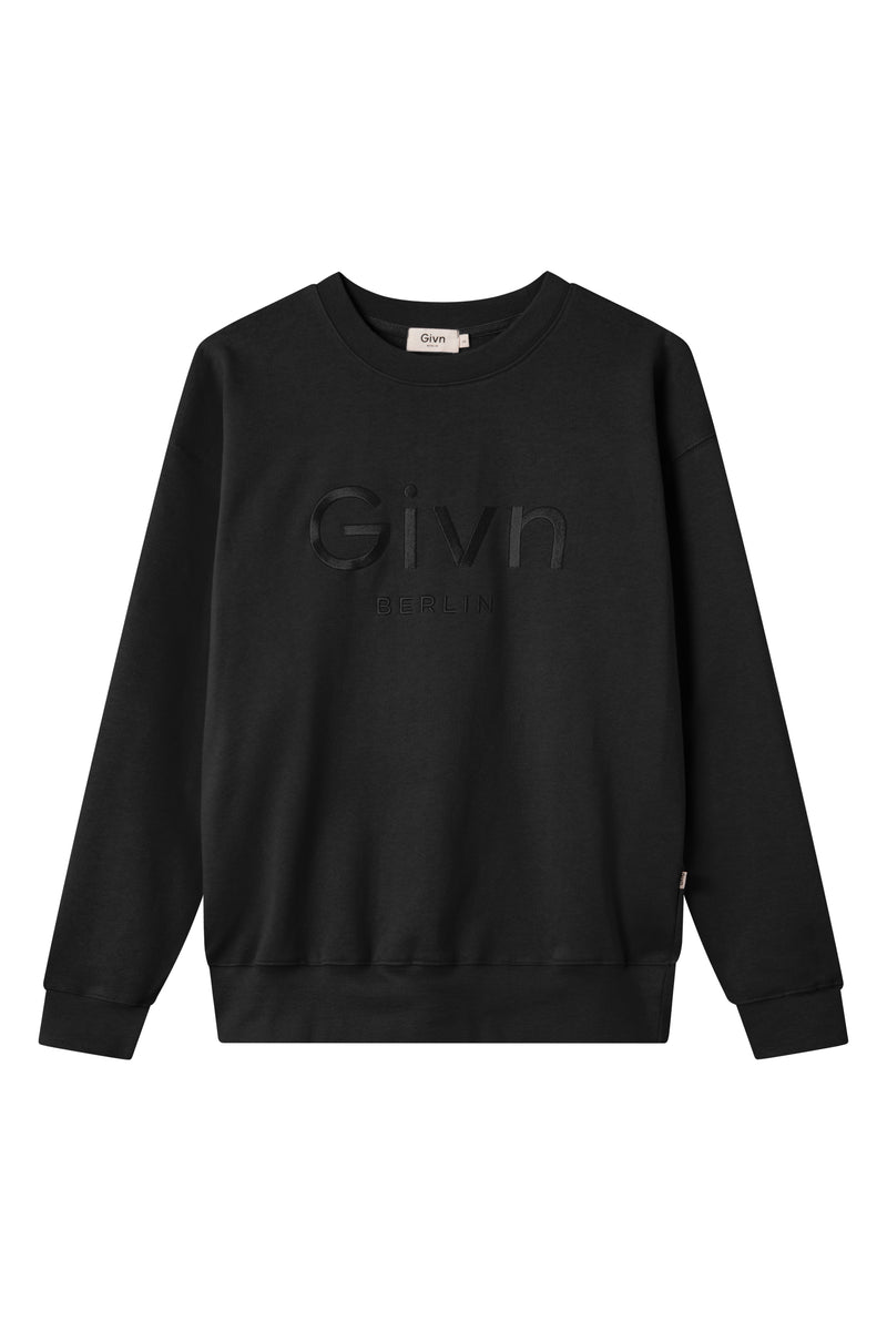 Givn Berlin Unisex-Sweater JOY aus Bio-Baumwolle Sweater Black