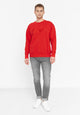 Givn Berlin Unisex-Sweater JOY aus Bio-Baumwolle Sweater Lava Red