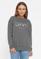 Givn Berlin Unisex-Sweater JOY aus Bio-Baumwolle Sweater Shadow Grey