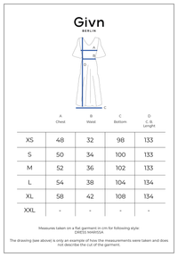 Givn Berlin Volantkleid MARISSA aus TENCEL™ REFIBRA™ Lyocell Dress Terracotta (Refibra)