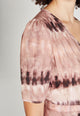 Givn Berlin Wickelkleid VANESSA aus LENZING™ ECOVERO™ Dress Muddy Pink (Tie Dye)
