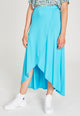 Givn Berlin Wickelrock ANTONIA aus TENCEL™ Lyocell Skirt Scuba Blue (Tencel)