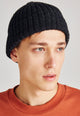 Givn Berlin Wollmütze ESSA aus Bio-Wolle Beanie Dark Grey (Wool)